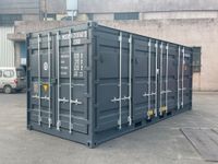 NEU 20-Fuß Standard SIDE-DOOR Seecontainer, Lagercontainer, Materialcontainer, Baucontainer, RAL 7024 Hamburg-Mitte - Hamburg Billbrook Vorschau