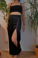Seidenhose mit Schlitz Mitte - Tiergarten Vorschau