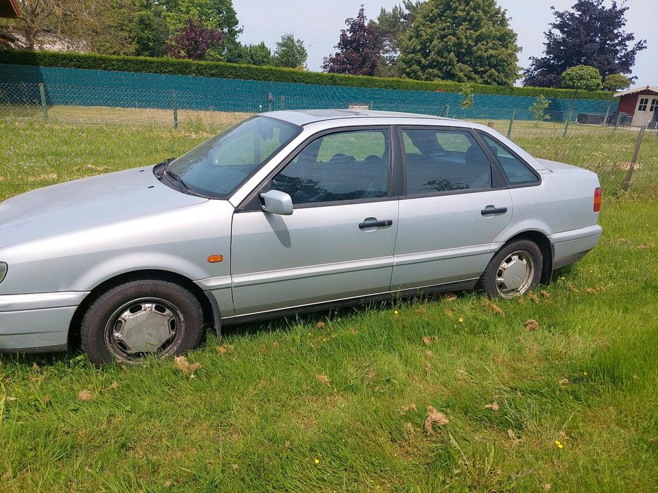 Schlachtfest PASSAT 35i Limo Tür Silber LB7Z Blaue Ausstattung in Erkelenz