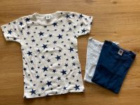 3 kurzärmelige Unterhemden Shirts von Petit Bateau Gr. 128 Bayern - Mühldorf a.Inn Vorschau