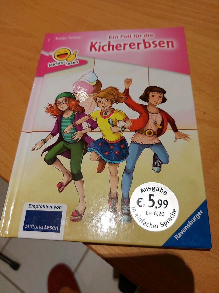 Neu: Katja Reider -  ein Fall für die Kichererbsen,  gebunden in Euskirchen