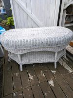 Alter Vintage Tisch Geflecht shabby chic Nordrhein-Westfalen - Leverkusen Vorschau