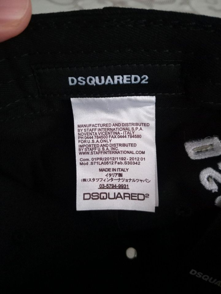 Neu cap  Dsquared DSQ D2 Kappe in München