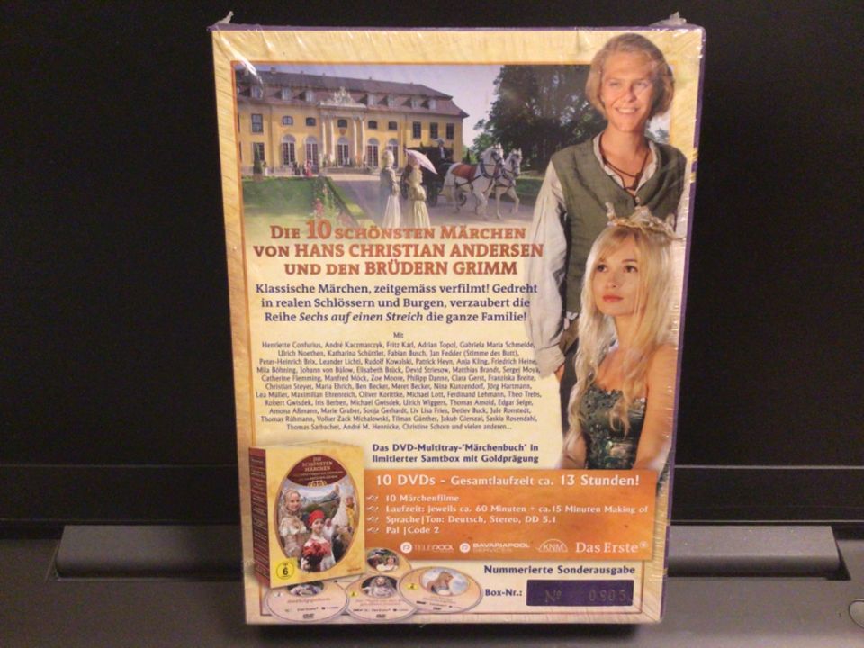 Die schönsten Märchen von Christian Andersen & Brüder Grimm (DVD) in Berlin