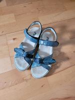 Sandalen 36 blau Silber Glitzersteine Leder imac wie bama Baden-Württemberg - Meckesheim Vorschau