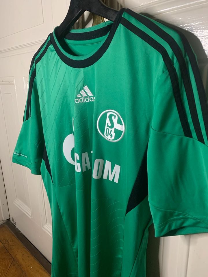 Schalke 04 Trikot 2013-2015 third türkis Adidas Größe L in Kiel