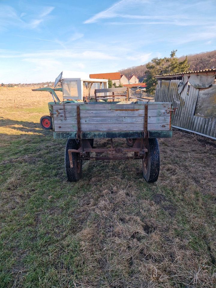 Anhänger, Getreidewagen in Teuchern