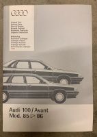 Bildkatalog Audi 100 / Avant Mod. 85-86 Bayern - Waldbüttelbrunn Vorschau