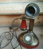 Retro / Antik Look - Telefon mit Sprechtrichter Rostock - Brinckmansdorf Vorschau