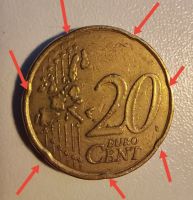 20 Cent 1999 Frankreich Münze 1999, Seltene, Fehlprägung Harburg - Hamburg Marmstorf Vorschau