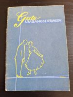 Broschüre "Gute Umgangsformen" aus der Tanzstunde Dresden - Tolkewitz Vorschau