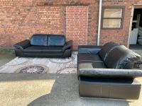 Sofa echt lider Hamburg - Bergedorf Vorschau