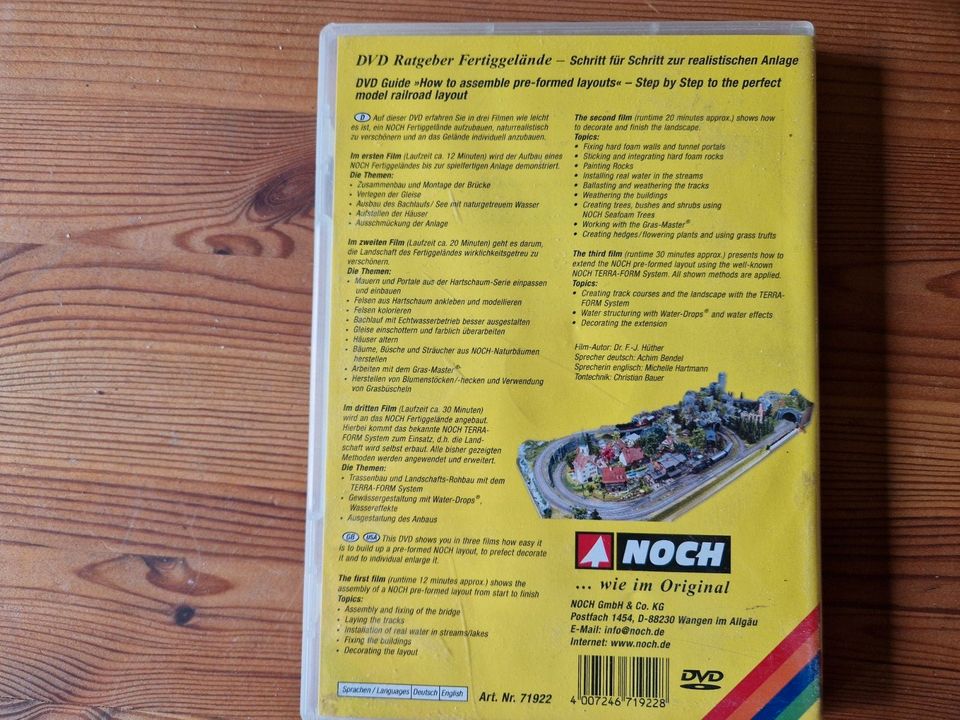 DVD Ratgeber Fertiggelände von NOCH in Oer-Erkenschwick