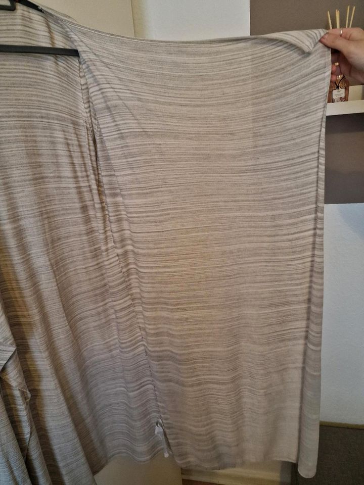 S.Oliver lange Strickjacke, beige/grau, dünn, Gr.42 in Kiel