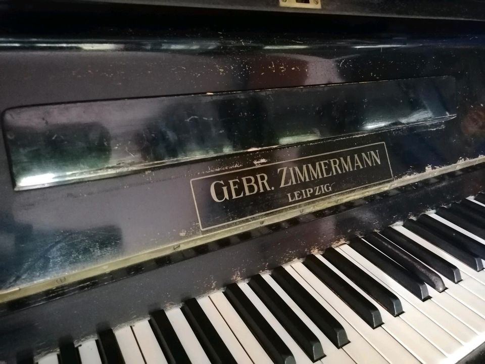 Klavier Gebr. Zimmermann zur Selbstabholung in Königs Wusterhausen