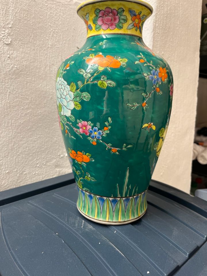 Bodenvase bunt made in Japan in Herne