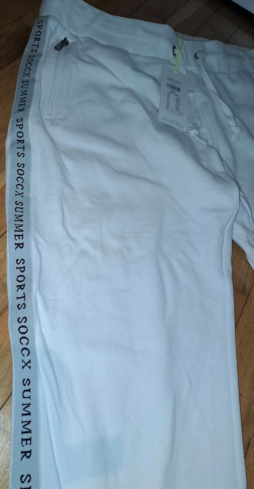 Soccx,Hose,Jogginghose,Sporthose, summer sport, WEISS, Gr. L, NEU in Solingen