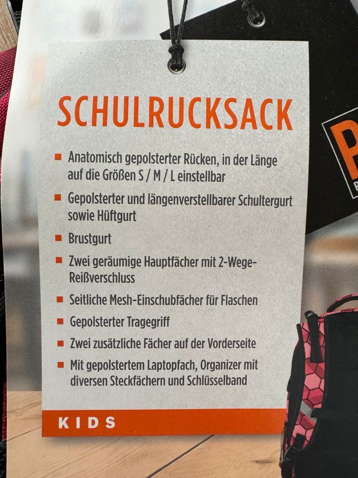 Schulrucksack, Motorradrucksack, Laptoprucksack, neuwertig in Dortmund