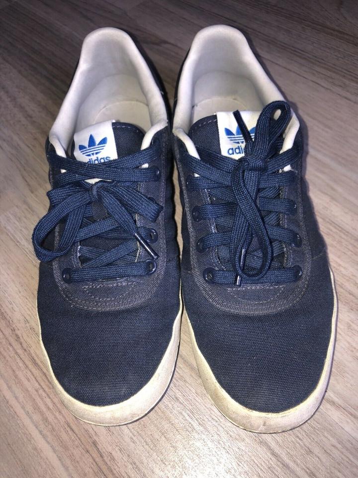 Adidas Damen Sneaker Stoff Schuhe blau Gr.40