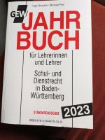 GEW Jahrbuch 2023 BW Schulrecht Dienstrecht Beamtenrecht Baden-Württemberg - Sandhausen Vorschau