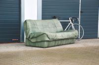 80s Ledersofa Schlafsofa ausklappbar Sofa Couch Leder Vintage Bayern - Bamberg Vorschau