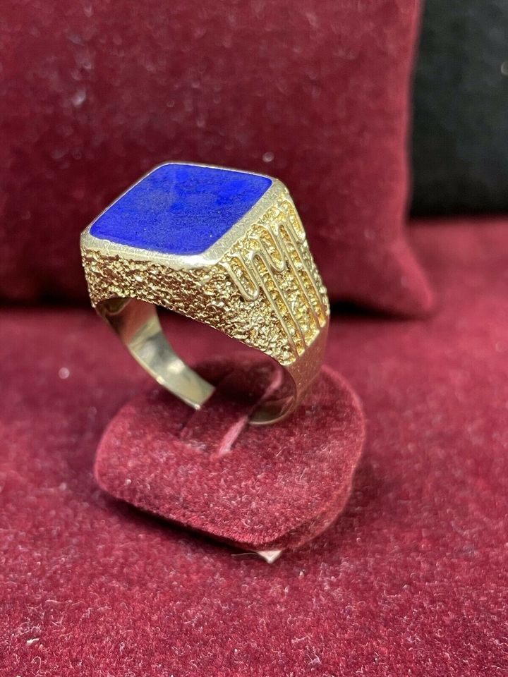 GOLD HERREN RING 14k 585 Gr. 64 7,57g GG AU in Berlin