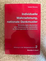 Individuelle Wahrnehmung, nationale Denkmuster Buch Uni Unterrich Niedersachsen - Wolfenbüttel Vorschau