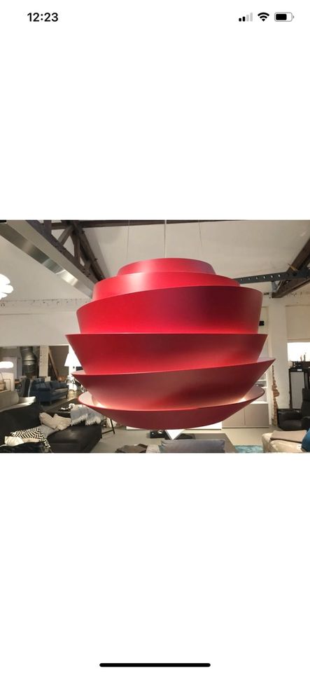 Foscarini Le Soleil Pendelleuchte rot Designer Lampe Hängeleuchte in Solingen