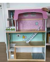 Playtive Puppenhaus Puppenstube rosa pink mit Einrichtung Nordrhein-Westfalen - Kempen Vorschau