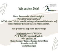 Stellenangebot Physiotherapeut m/w/d Saarland - Marpingen Vorschau