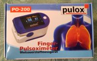 Pulox Pulsoximeter PO-200 Sauerstoffsättigung SpO2 Messgerät blau Hamburg-Nord - Hamburg Ohlsdorf Vorschau