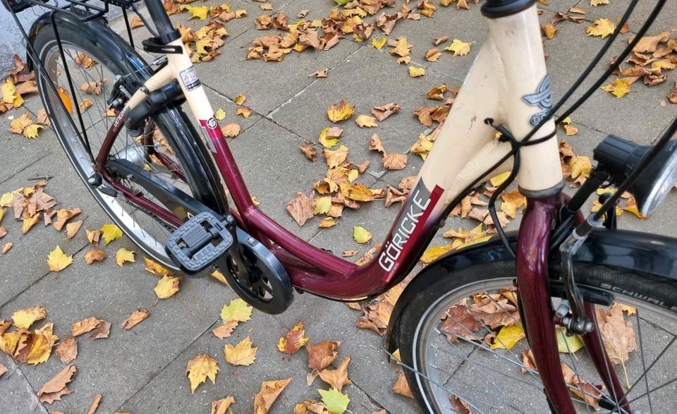 Göricke 26er Damen City Fahrrad RH:45cm Nabendynamo Alu in Berlin