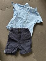 Primark 86 chino Hose Hemd hellblau blau Set festliches Outfit Hessen - Offenbach Vorschau