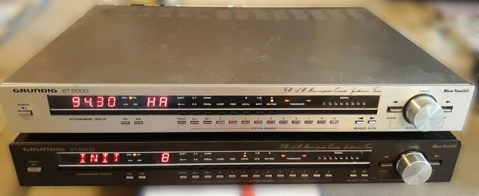 Grundig ST6000 FM-Stereo/AM Tuner, *defekt*, 2 Stück in Böblingen