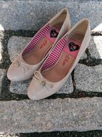 S-Oliver Pumps, Dirndl Trachtenschuhe, Oktoberfest, beige, Gr. 37 Bayern - Ellingen Vorschau
