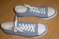 CRANE Sneaker Turnschuhe Gr. 41 hellblau 1x getragen Baden-Württemberg - Heddesheim Vorschau
