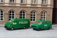 HERPA und Praliné, Polizei-Fahrzeuge Ford Transit MTW´s 1:87 H0 Hessen - Bad Wildungen Vorschau