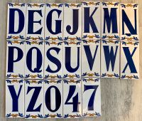 Hausnummer Hausbuchstaben spanische Keramik Brandenburg - Fredersdorf-Vogelsdorf Vorschau