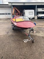 DDR Sportboot Speedboot 35PS Force Motor Heku Anhänger Leipzig - Eutritzsch Vorschau