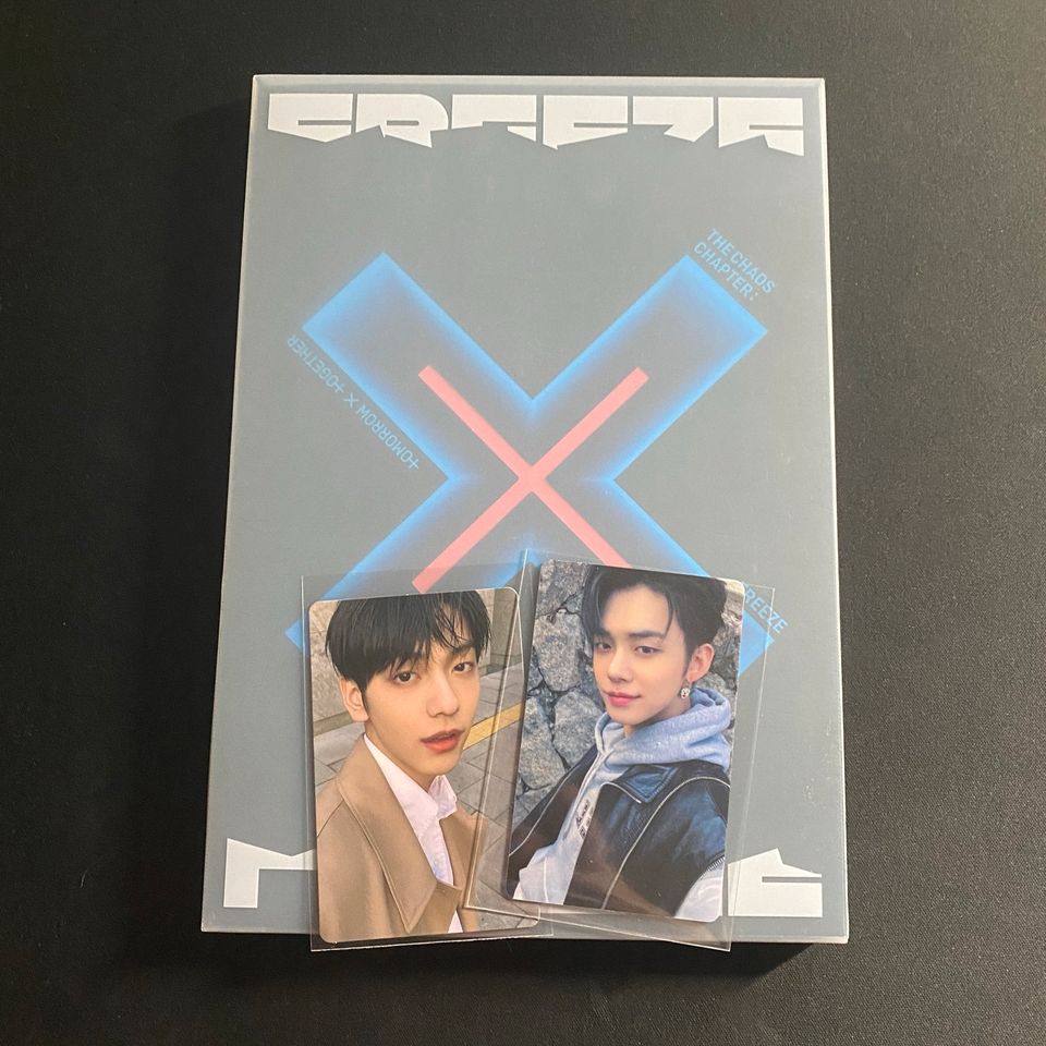 wts kpop freeze soobin yeonjun luckydraw album in Bonn