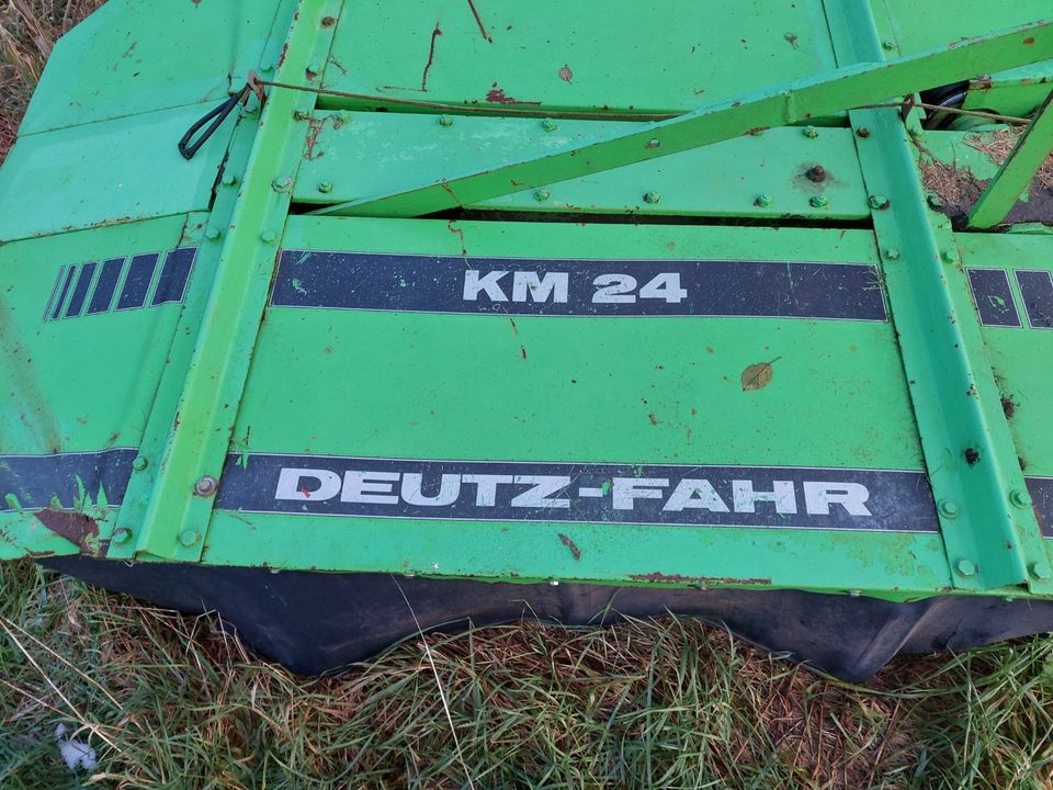 Mähwerk von Deutz-Fahr in Beetzsee