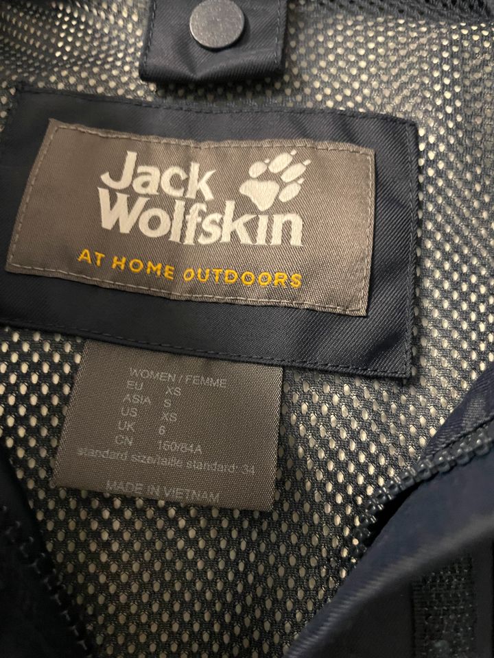 Jack Wolfskin 3-in-1 Jacke Größe XS, blau in Rodenbach b. Altenkirchen, Westerwald