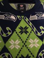 Seattle Seahawks Ugly Christmas Xmas Pulli Sweater Sweatshirt XXL Niedersachsen - Langenhagen Vorschau