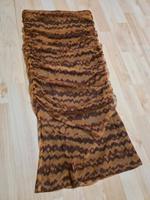 Zara Gr. S Braun Rock Midi Maxi Sexy Muster Skirt Berlin - Wilmersdorf Vorschau
