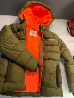 VINGINO Winterjacke khaki/neonoranges Fleecefutter Gr 140 10 year Nordrhein-Westfalen - Mülheim (Ruhr) Vorschau