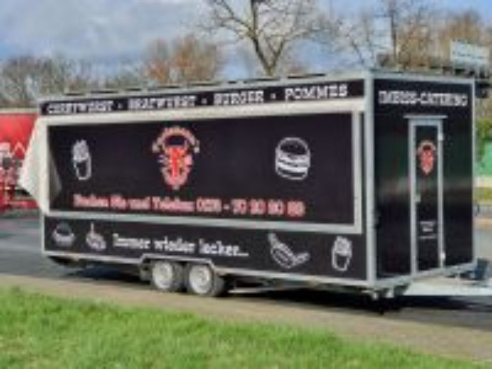 Foodtruck Imbissbude Imbisswagen Wurstwagen Pommesbude Imbiss in Achim