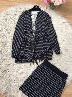 Delicate Love Viskose set co-ord Anzug Fransen strick Rock Jacke Düsseldorf - Pempelfort Vorschau