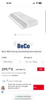 Beco Maxi Strong Taschenfederkernmatratze H4 kaum benutzt Elberfeld - Elberfeld-West Vorschau