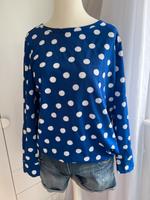 Gina Damenbluse königsblau Gr. 38 Dots / Punkte Niedersachsen - Hann. Münden Vorschau