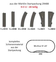 Märklin 29488 H0 - NEU - kompl. Gleismaterial, 28-Teilig Bayern - Jettingen-Scheppach Vorschau